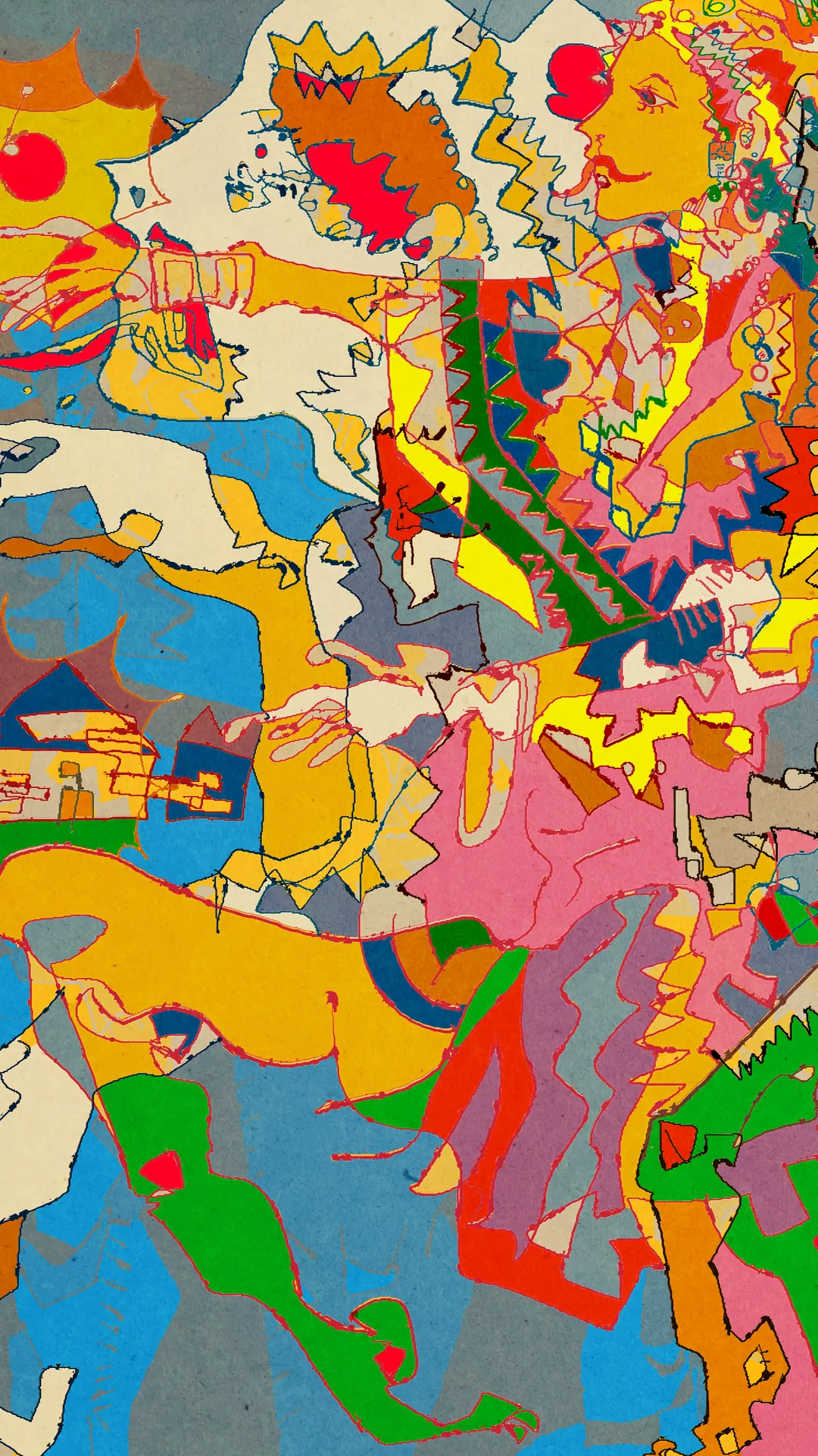 Mobile background image of the blog