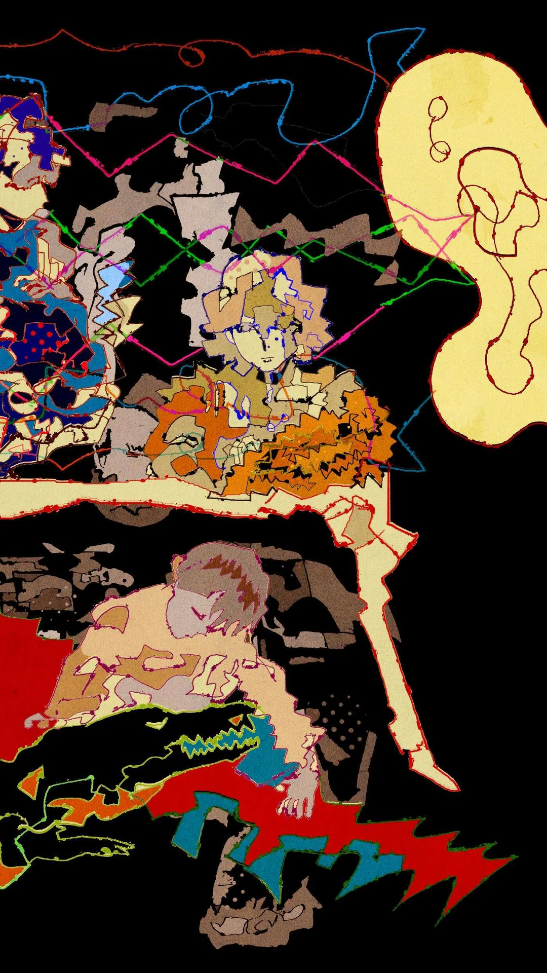 Mobile background image of the blog