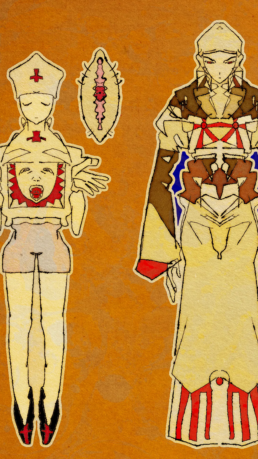 Mobile background image of the blog