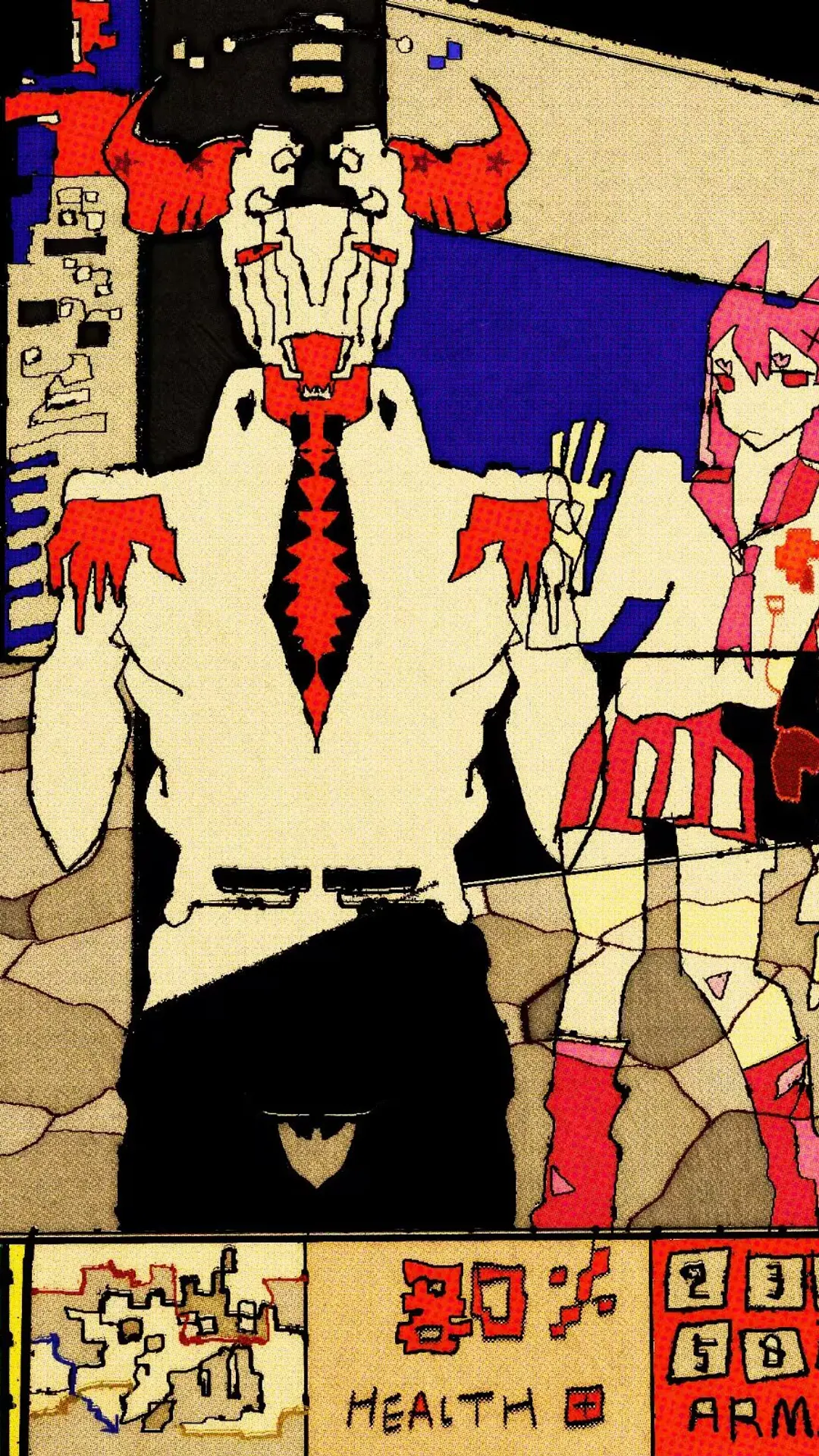 Mobile background image of the blog