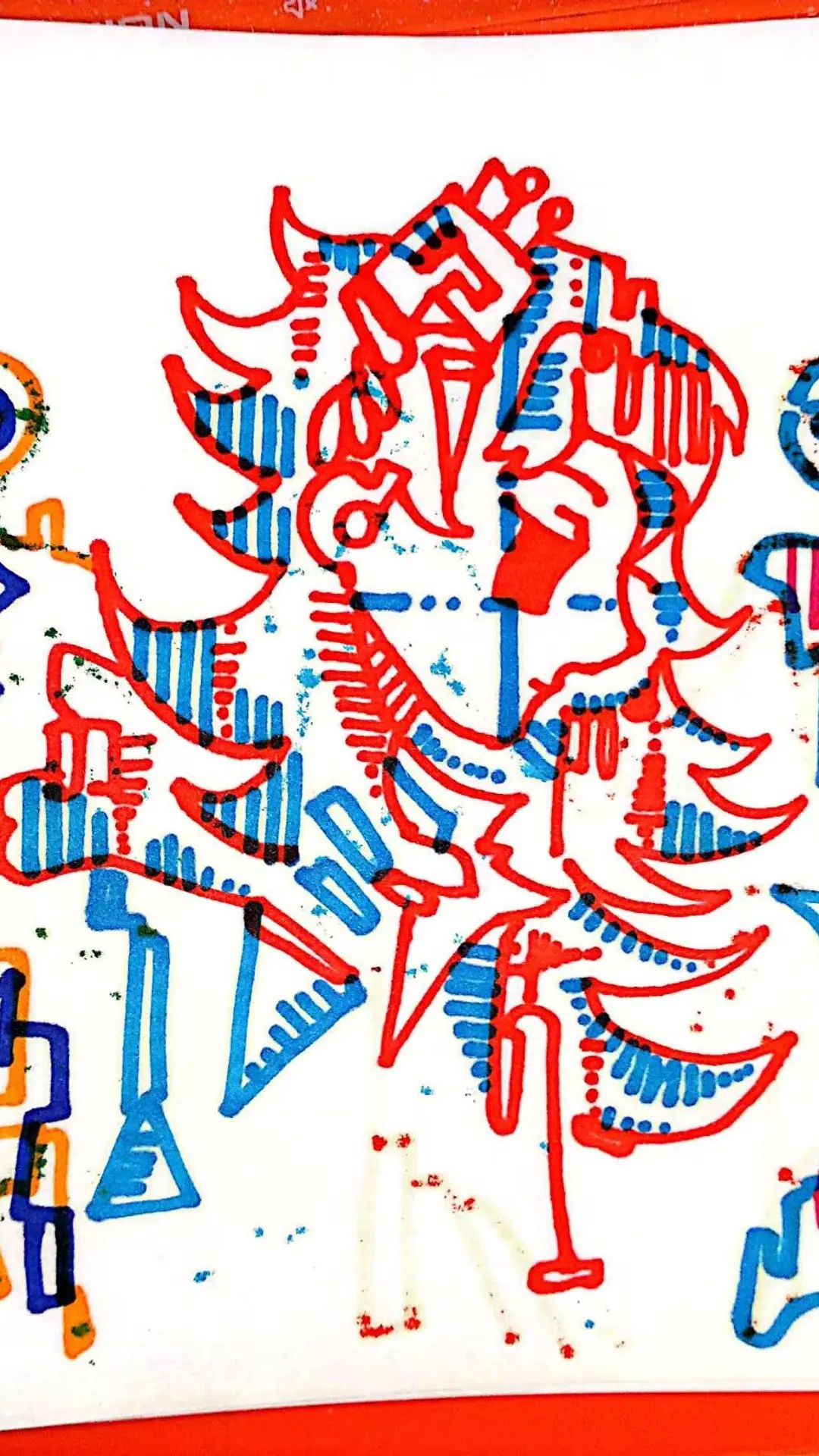 Mobile background image of the blog