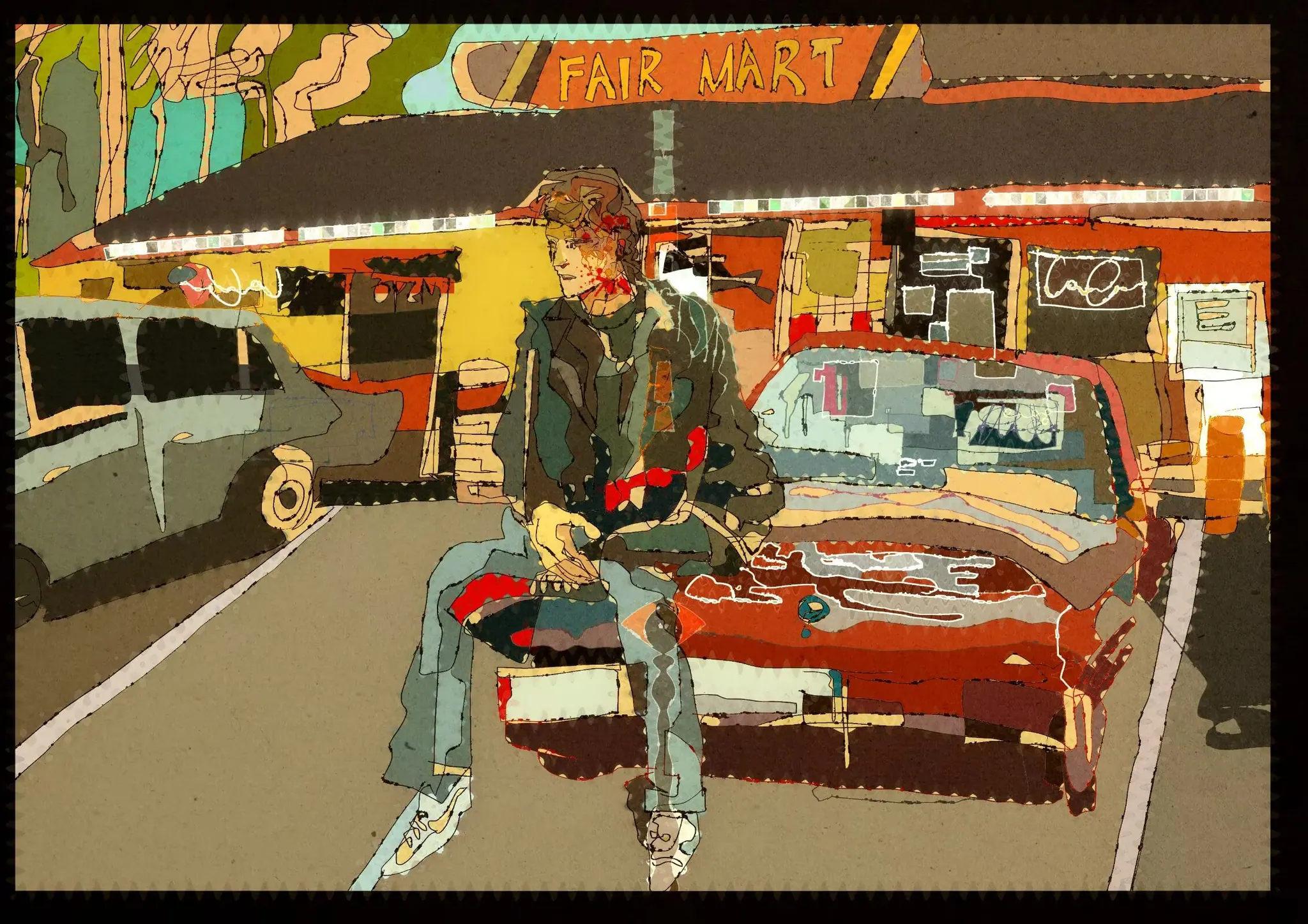 Desktop background image of the blog
