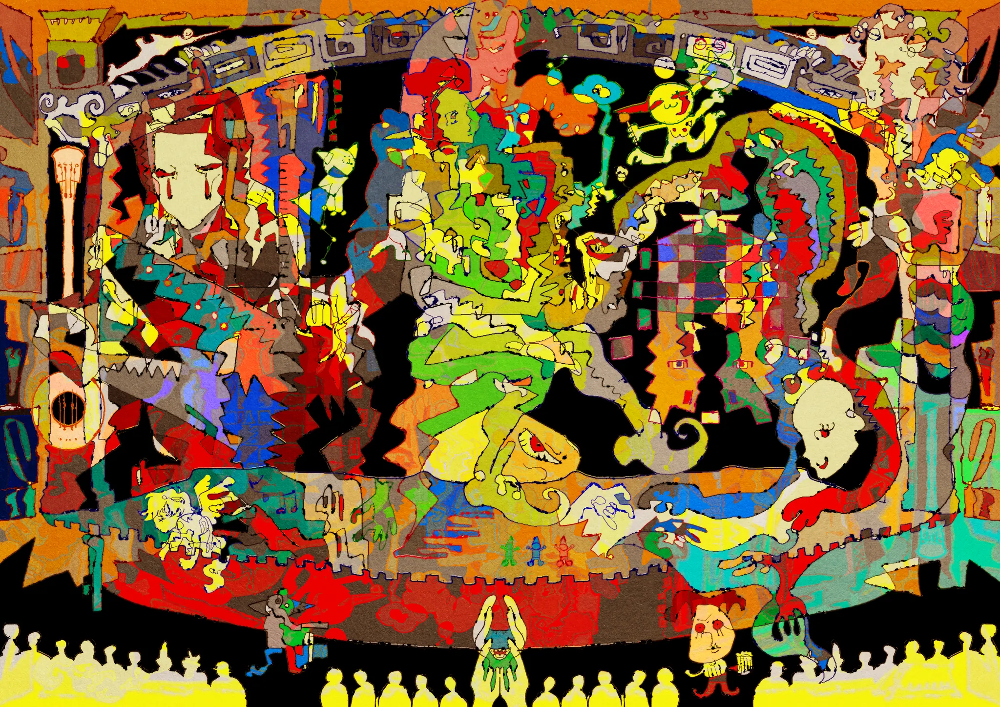 Desktop background image of the blog