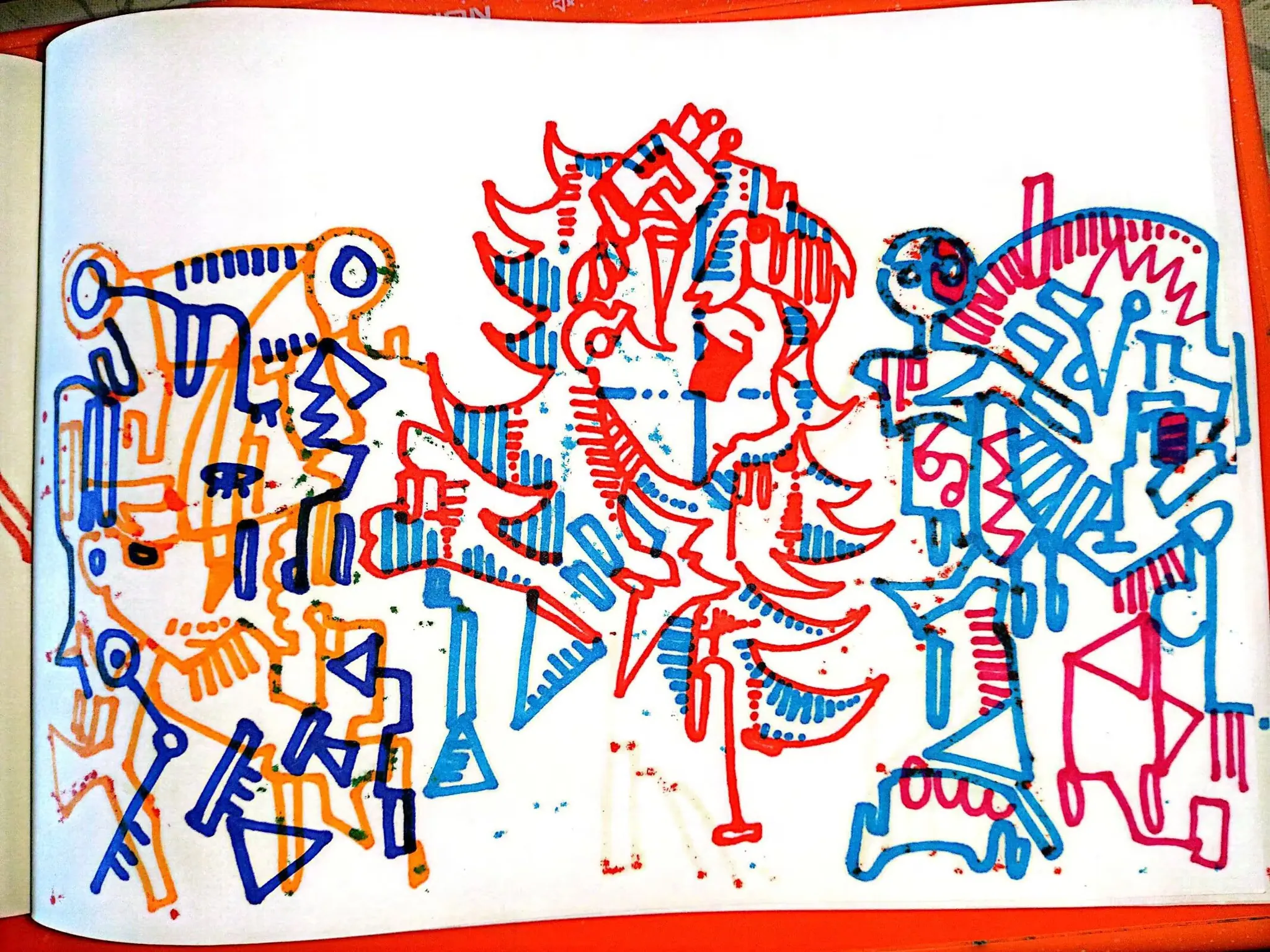 Desktop background image of the blog